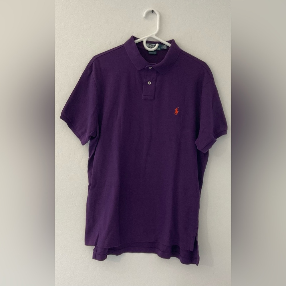 Ralph Lauren Polo Men's Shirt in Deep Purple